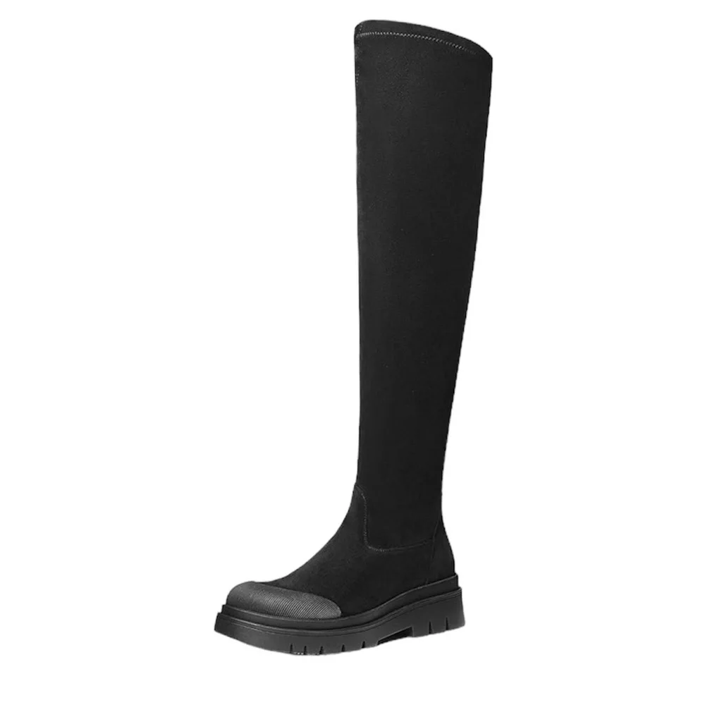 DREAM PAIRS Women's Over The Knee Platform Boots